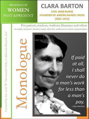 cover image of Profiles of Women Past & Present – Clara Barton (1821-1912)